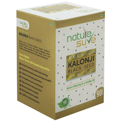 Nature Sure Premium Kalonji Black Seed Tablet - Classic Derma