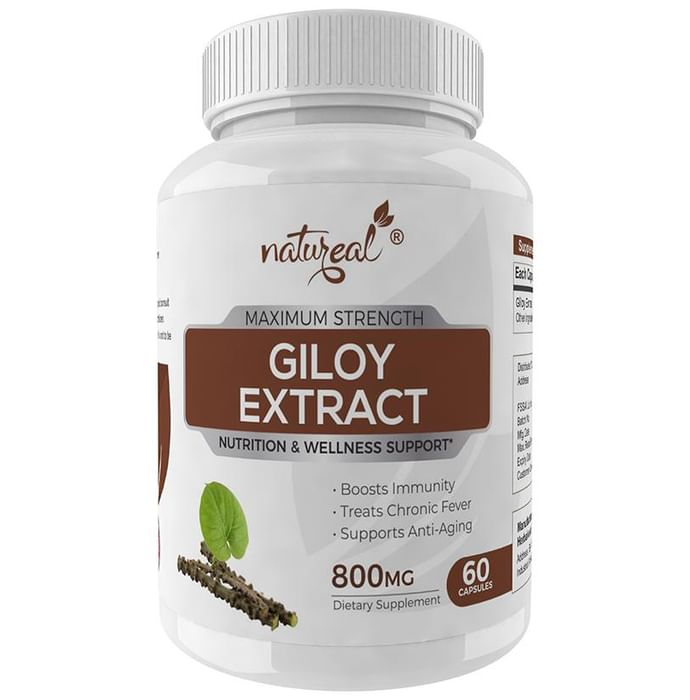 Natureal Giloy Extract 800mg Capsule - Classic Derma