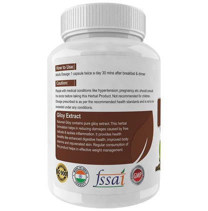 Natureal Giloy Extract 800mg Capsule