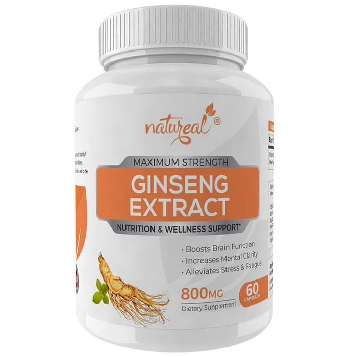 Natureal Ginseng Extract 800mg Capsule - Classic Derma