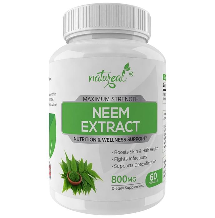 Natureal Neem Extract 800mg Capsule - Classic Derma