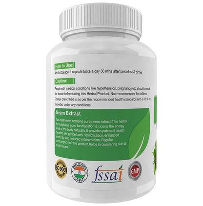 Natureal Neem Extract 800mg Capsule