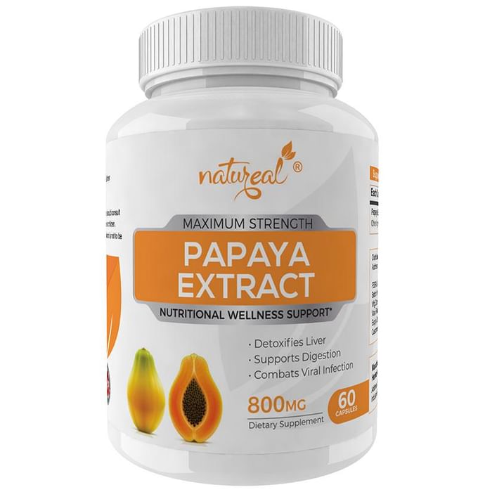 Natureal Papaya Extract 800mg Capsule - Classic Derma