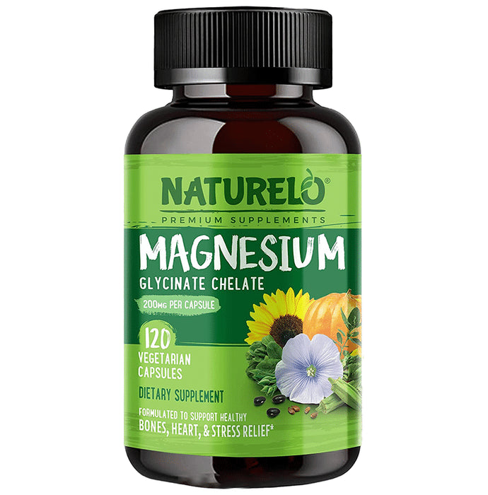 Naturelo Magnesium Glycinate Chelate Vegetarian Capsule - Classic Derma