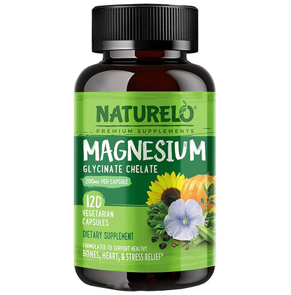 Naturelo Magnesium Glycinate Chelate Vegetarian Capsule - Classic Derma