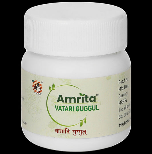 Amrita Vatari Guggul (60 Each) Bottle - Classic Derma