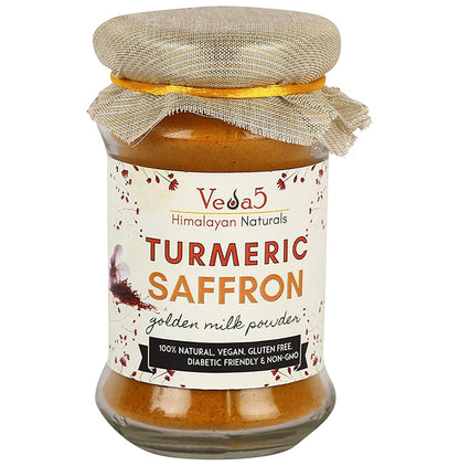 Veda5 Turmeric Saffron Golden Milk Powder - Classic Derma