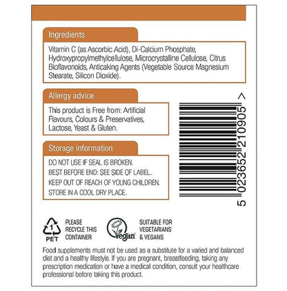 Natures Aid Vitamin C 1000mg Tablet