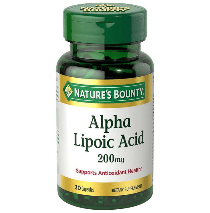 Nature's Bounty Alpha Liopic Acid 200mg Capsule - Classic Derma