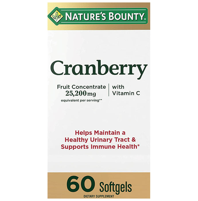Nature's Bounty Cranberry with Vitamin C Softgel - Classic Derma