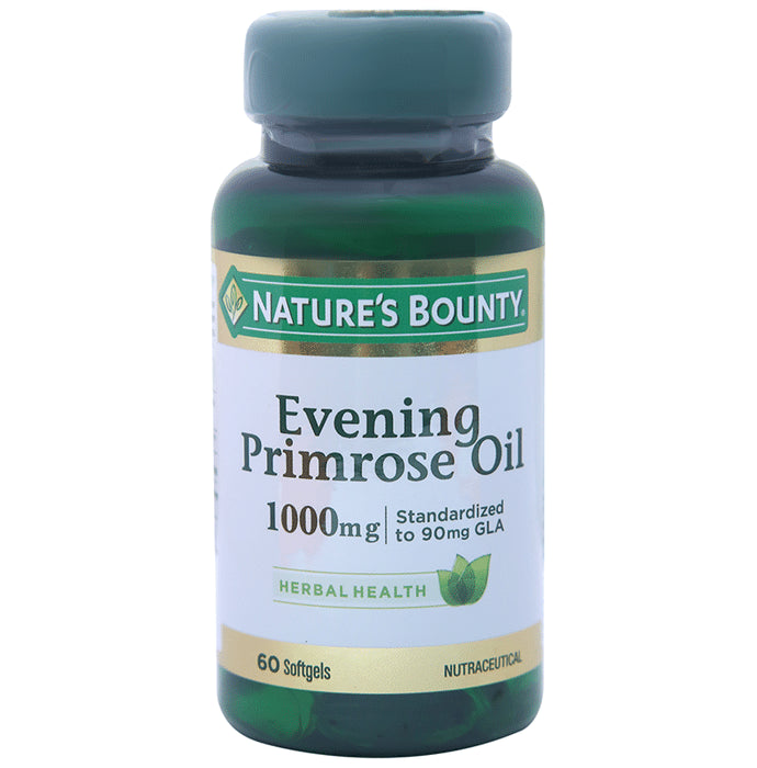 Nature's Bounty Evening Primrose Oil 1000mg Softgel - Classic Derma