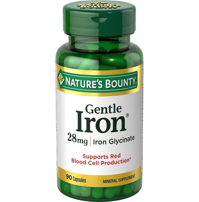 Nature's Bounty Gentle Iron 28mg Capsule - Classic Derma