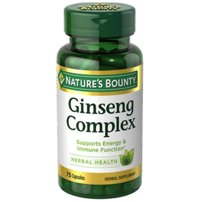 Nature's Bounty Ginseng Complex Capsule - Classic Derma