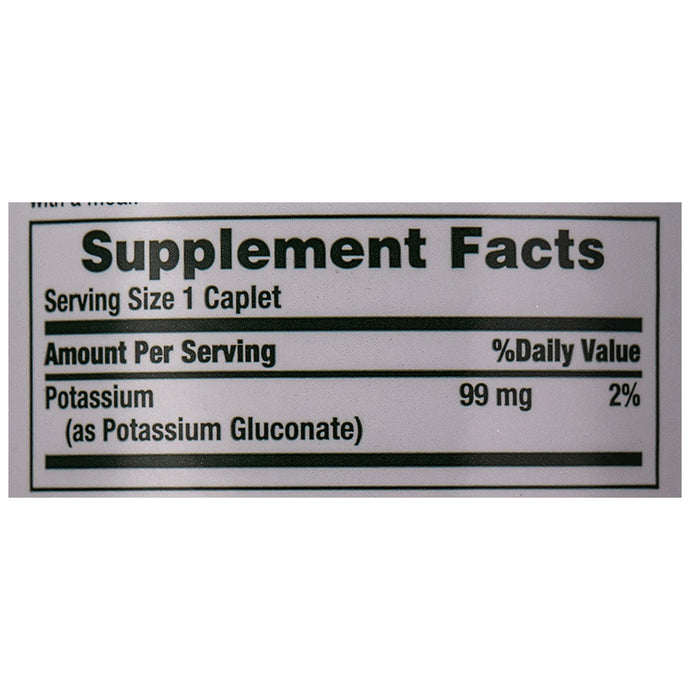 Nature's Bounty Potassium 99mg Caplet (100 Each)