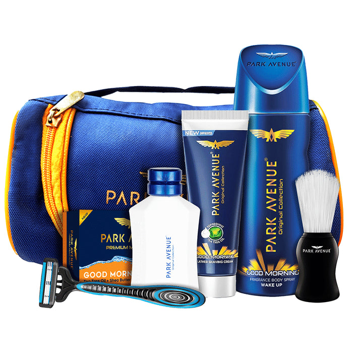 Park Avenue Good Morning Grooming Collection Kit for Men - Classic Derma