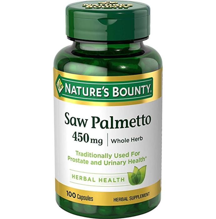 Nature's Bounty Saw Palmetto 450mg Capsule - Classic Derma