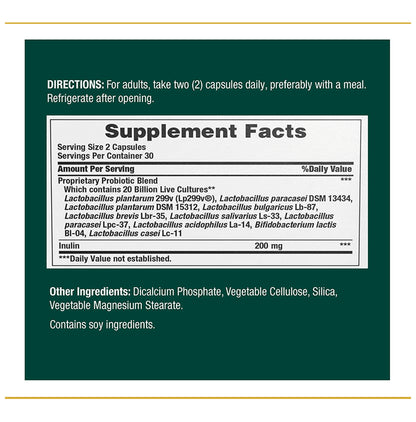 Nature's Bounty Ultra Strength Probiotic 10 Capsule