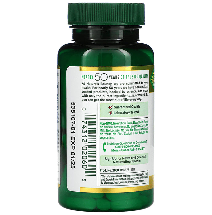 Nature's Bounty Zinc 50mg Caplet