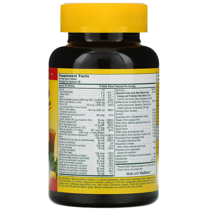 Natures Plus Source of Life Multi-Vitamin & Mineral Supplement Tablet
