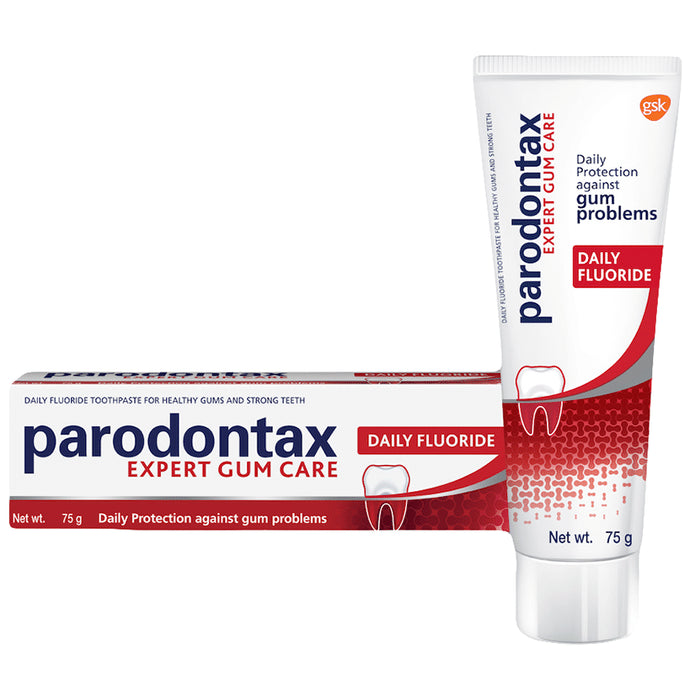 Parodontax Daily Fluoride Toothpaste | For Strong Teeth & Healthy Gums - Classic Derma