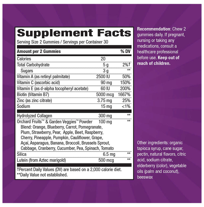 Nature's Way Alive Hair, Skin & Nails Gummies