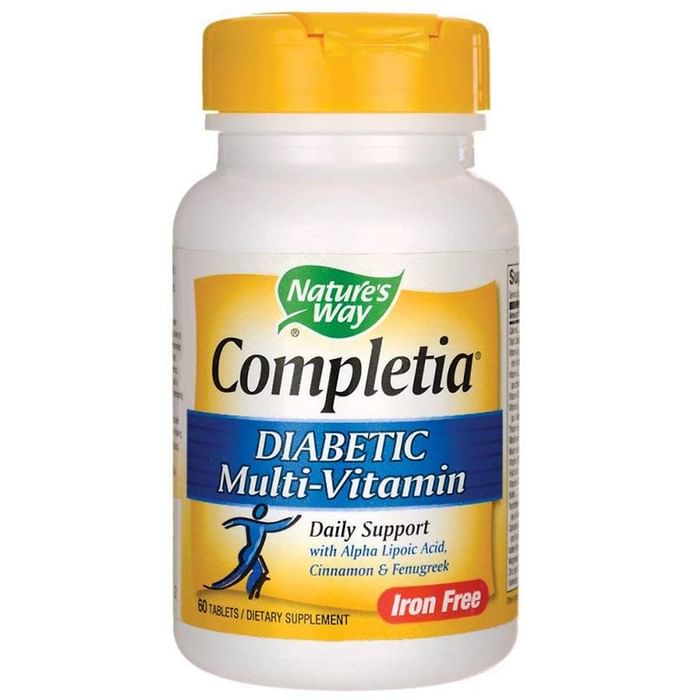 Nature's Way Completia Diabetic Multi-Vitamin Tablet - Classic Derma