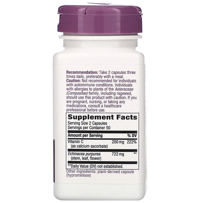 Nature's Way Echinacea & Vitamin C Vegan Capsule