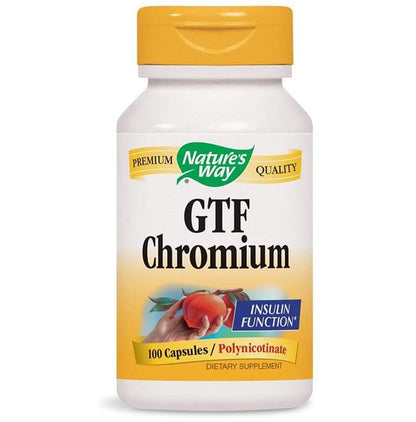 Nature's Way GTF Chromium Polynicotinate Capsule - Classic Derma