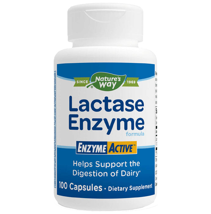 Nature's Way Lactase Enzyme Capsule - Classic Derma