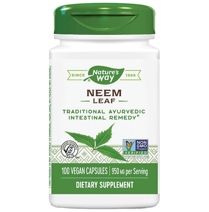 Nature's Way Neem Leaf Vegan Capsule - Classic Derma