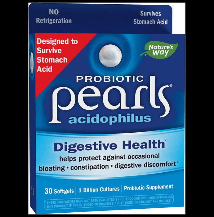 Nature's Way Probiotic Pearls Acidophilus Softgels - Classic Derma