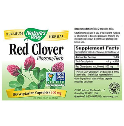 Nature's Way Red Clover Blossom Capsule