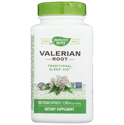 Nature's Way Valerian Root Vegan Capsule - Classic Derma