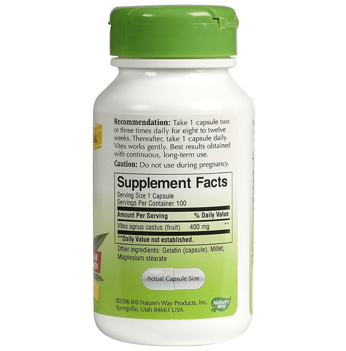 Nature's Way Vitex Fruit Capsule