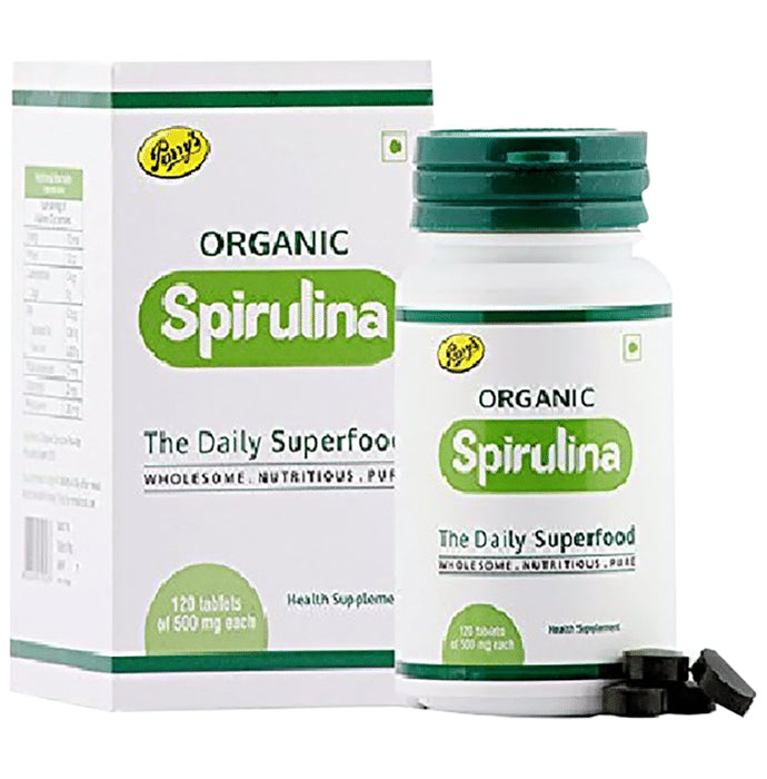 Parry's Organic Spirulina 500mg Tablet - Classic Derma