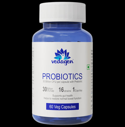 Vedagen Probiotics Veg Capsule - Classic Derma