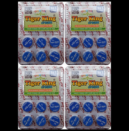 Amritveda Tiger King Cream (6x1.5gm Each) - Classic Derma