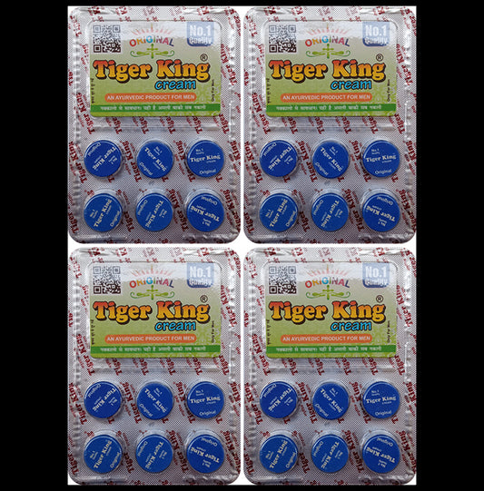 Amritveda Tiger King Cream (6x1.5gm Each) - Classic Derma