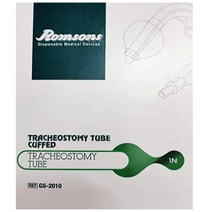 Romsons Tracheostomy Tube Cuffed 7.5 - Classic Derma