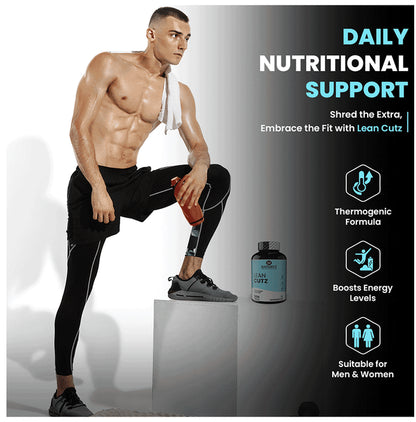 Naturyz Lean Cutz Thermogenic Fat Burner Weight loss tablets for Men & Women (50 Each)