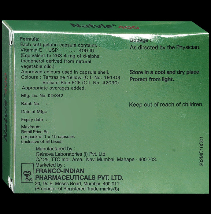 Natvie 400 Capsule
