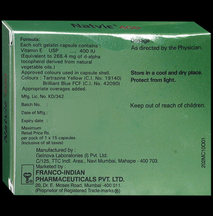 Natvie 400 Capsule