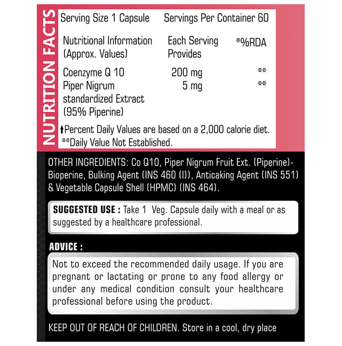 Necon Coenzyme Q-10 Capsule