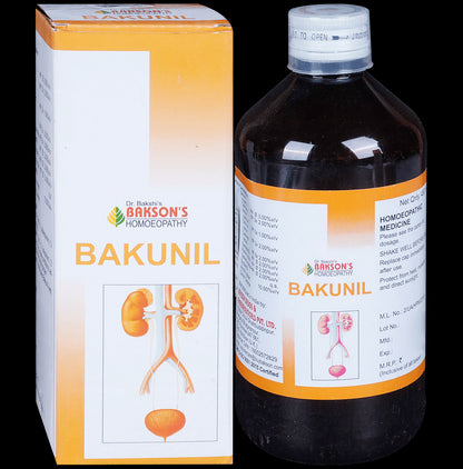 Bakson's Homeopathy Bakunil Syrup - Classic Derma