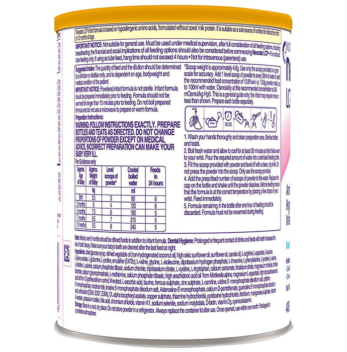 Neocate LCP Infant Formula Powder