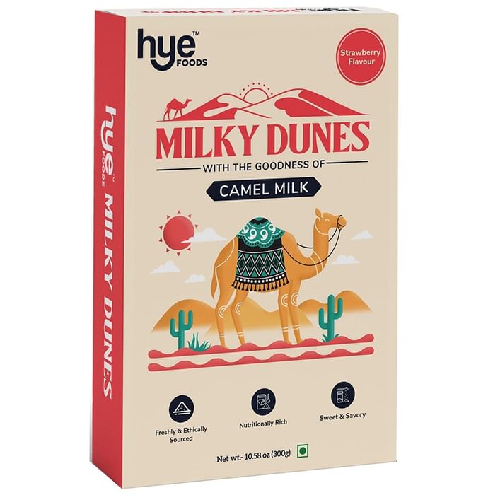 Hye Foods Milky Dunes Camel Milk | Flavour Strawberry