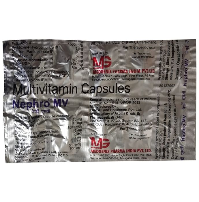 Nephro MV Capsule - Classic Derma