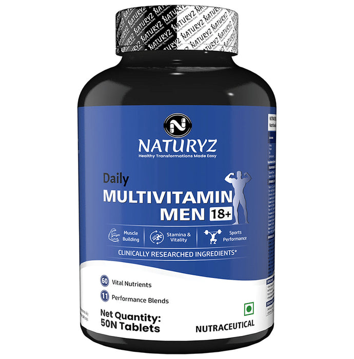 Naturyz Daily Multivitamin Men 18+ Tablet - Classic Derma