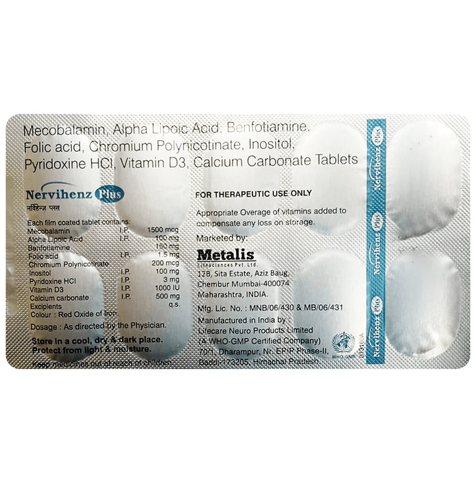 Nervihenz Plus Tablet