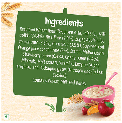 Nestle Cerelac Baby (10 months+) Cereal with Milk, Iron, Vitamins & Minerals | Wheat Rice Mix Fruit